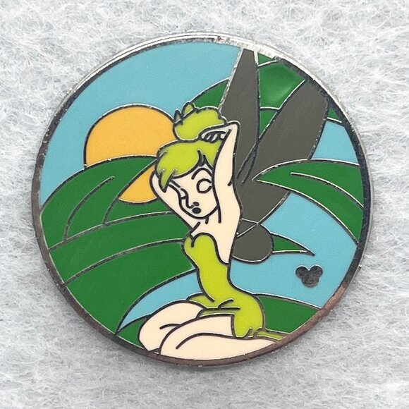 🔮 5/$25 Disney Peter Pan Tinker Bell Waking Up Pin - Picture 1 of 2